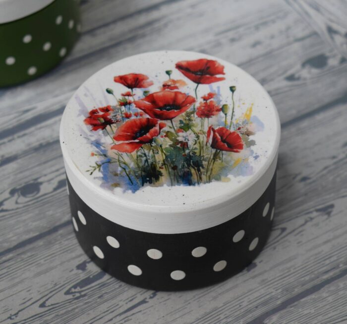 Шкатулка "Цветы полевые" — изображение 3