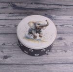 Шкатулка "Довольный слон" — изображение 3