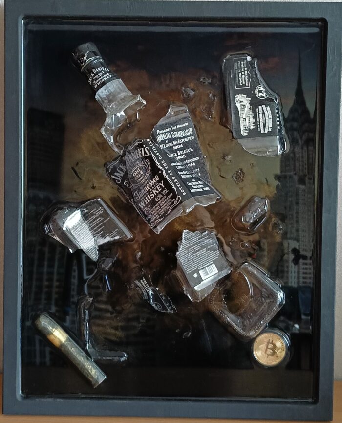 Премиум арт-объект «Вкус свободы» (картина из эпоксидной смолы, 40х50) — изображение 2