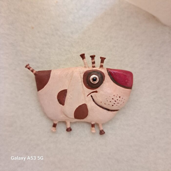 Брошь Собака из коллекции "Гвоздь сезона" — изображение 2