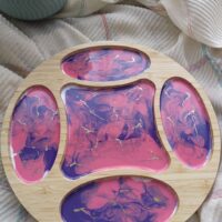 Менажница из эпоксидной смолы