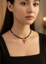 "Ночная шпинель" чокер — изображение 3