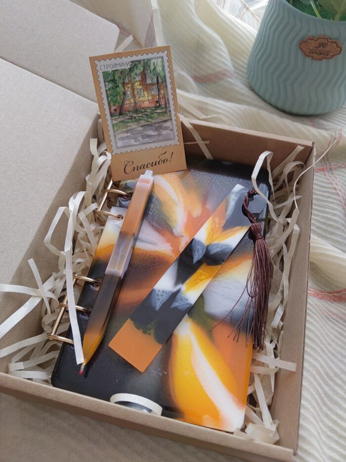 Блокнот из эпоксидной смолы — изображение 11