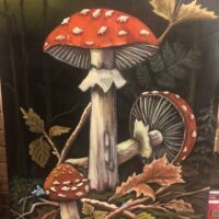 Лесной натюрморт с мухоморами