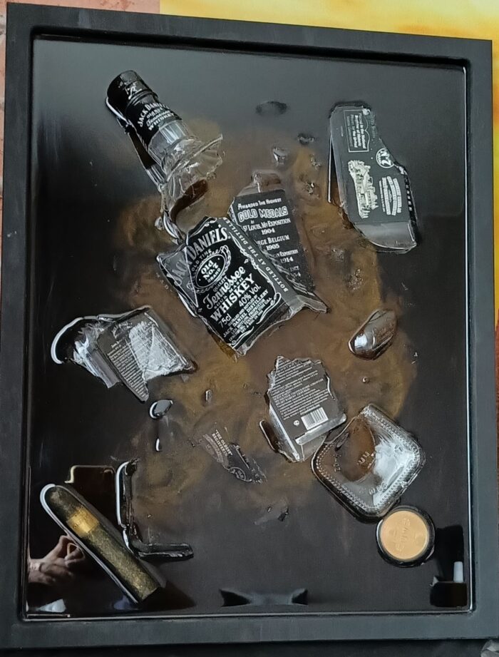 Премиум арт-объект «Вкус свободы» (картина из эпоксидной смолы, 40х50) — изображение 3