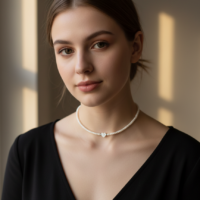 Чокер "Клаудиа" с сердечком