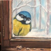 Картина Голодная синица