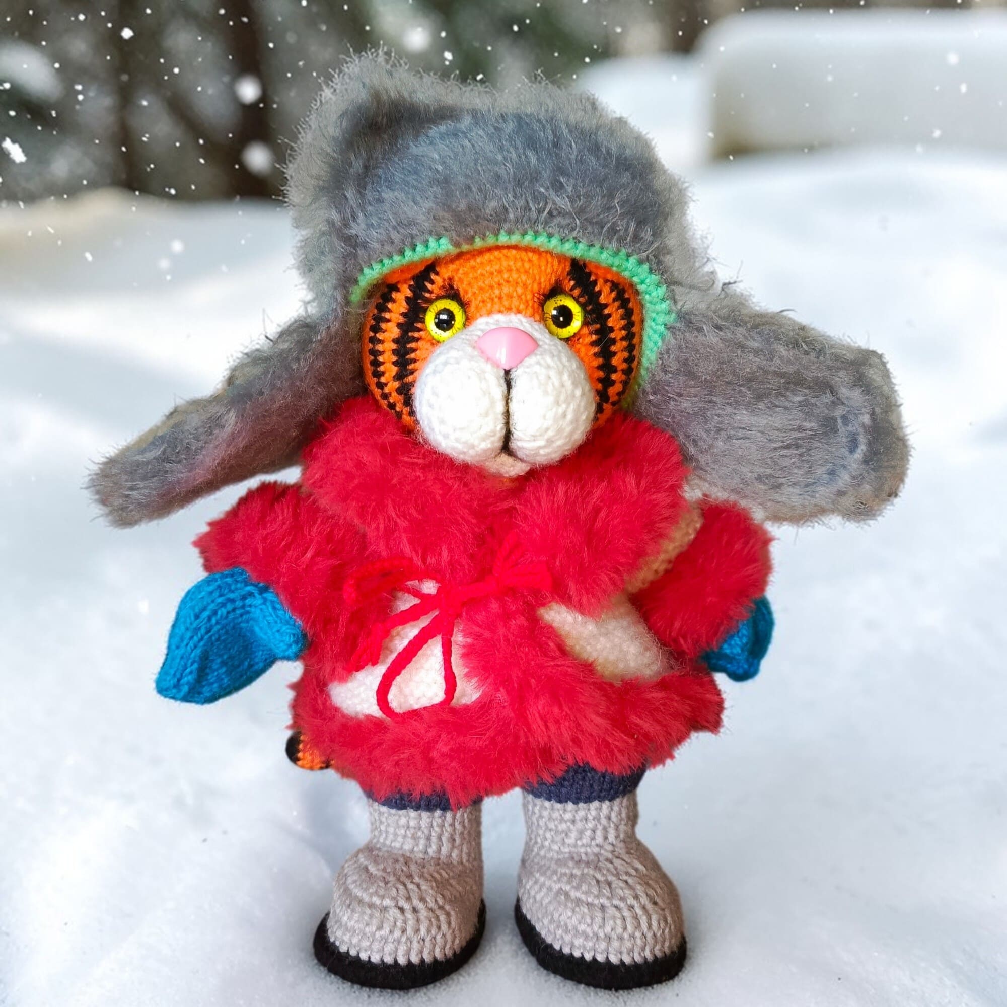 тигр (Авторские амигуруми ручной работы)