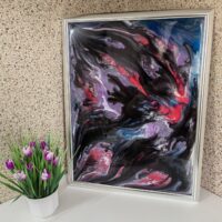 Картина эпоксидной смолой