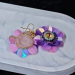 "Фиалковая нежность" Серьги — изображение 4