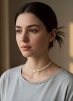 Чокер "Клаудиа" с четырёхлистиком