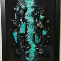 Арт-объект «Бирюзовый удар»