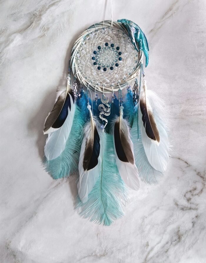 Ловец снов "Бирюзовая симфония снов" — изображение 3