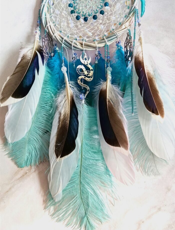 Ловец снов "Бирюзовая симфония снов" — изображение 6