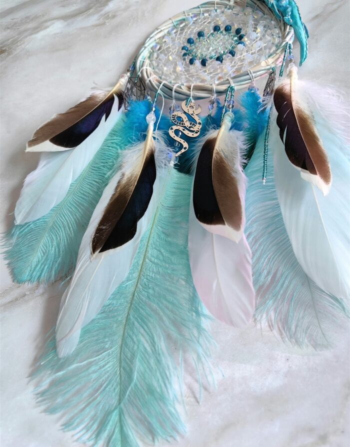 Ловец снов "Бирюзовая симфония снов" — изображение 7