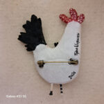 Брошь Курица из коллекции "Гвоздь сезона" — изображение 3