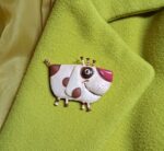 Брошь Собака из коллекции "Гвоздь сезона"