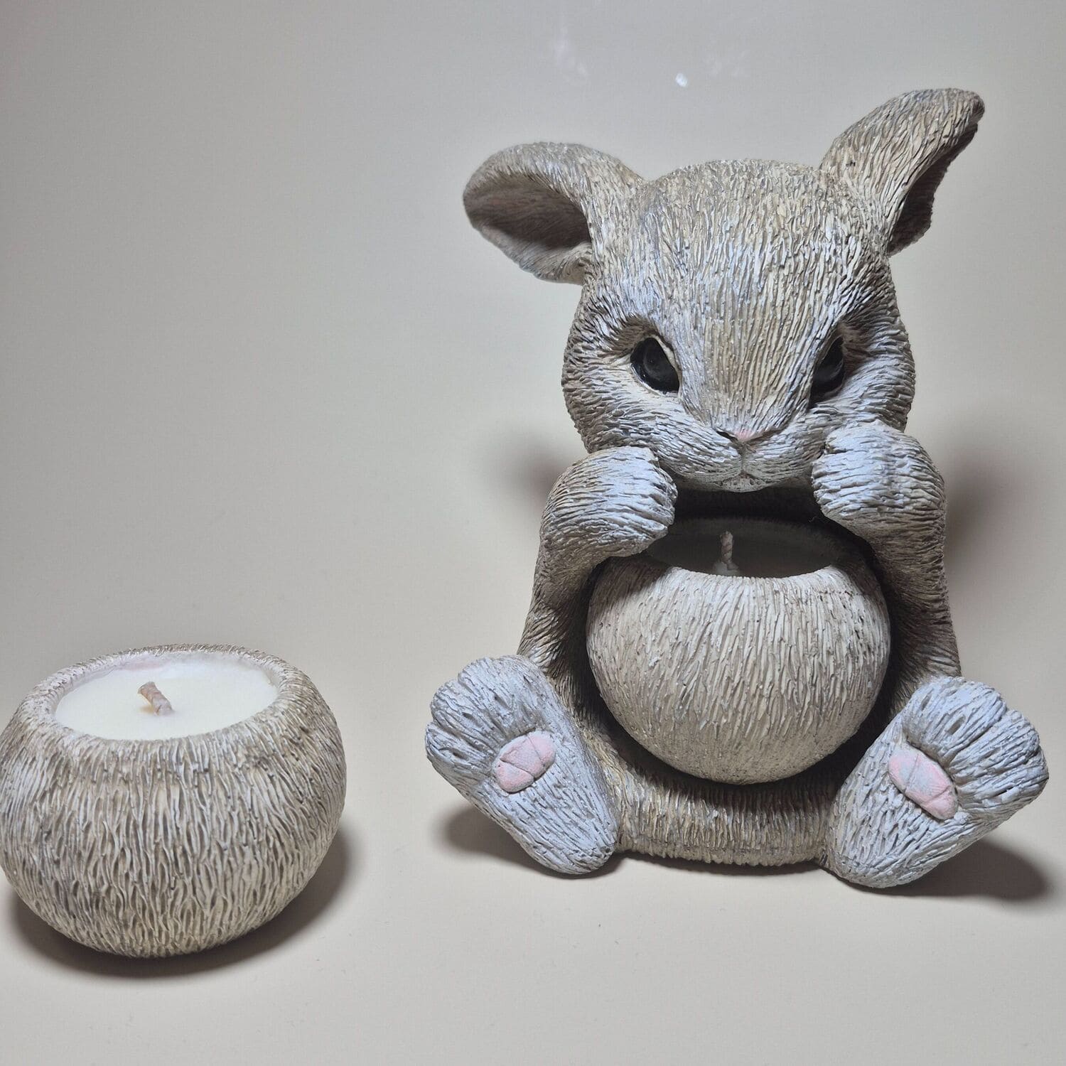 image (5) (1) Свеча в гипсовой форме «Кролик» — изображение 1