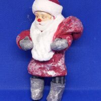 Ватная ёлочная игрушка "Дедушка Мороз"