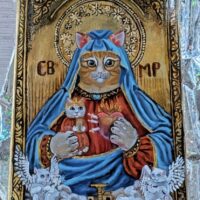 Картина на холсте маслом "Мать"