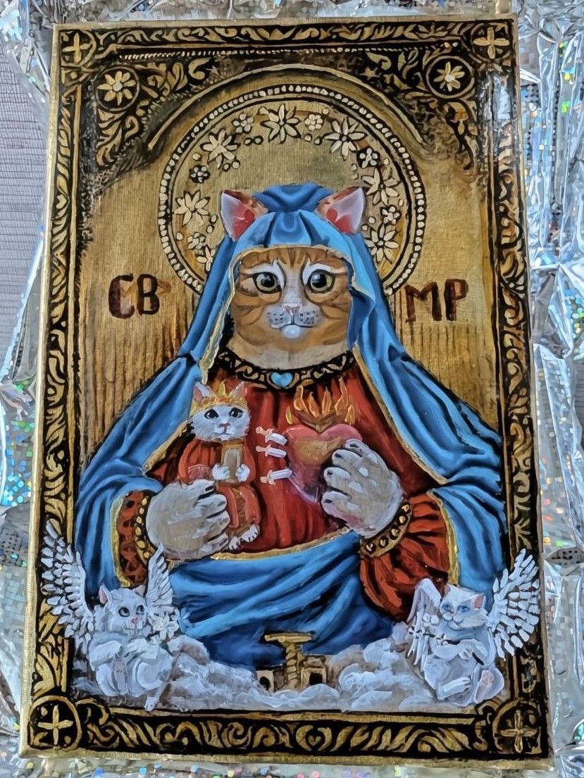 photo_2026-01-23_17-27-09 Картина на холсте маслом "Мать" — изображение 1