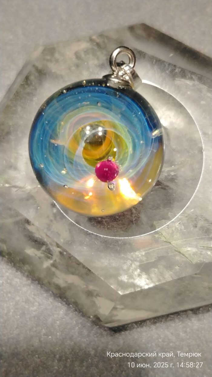 Кулон Вселенная Сердце галактики