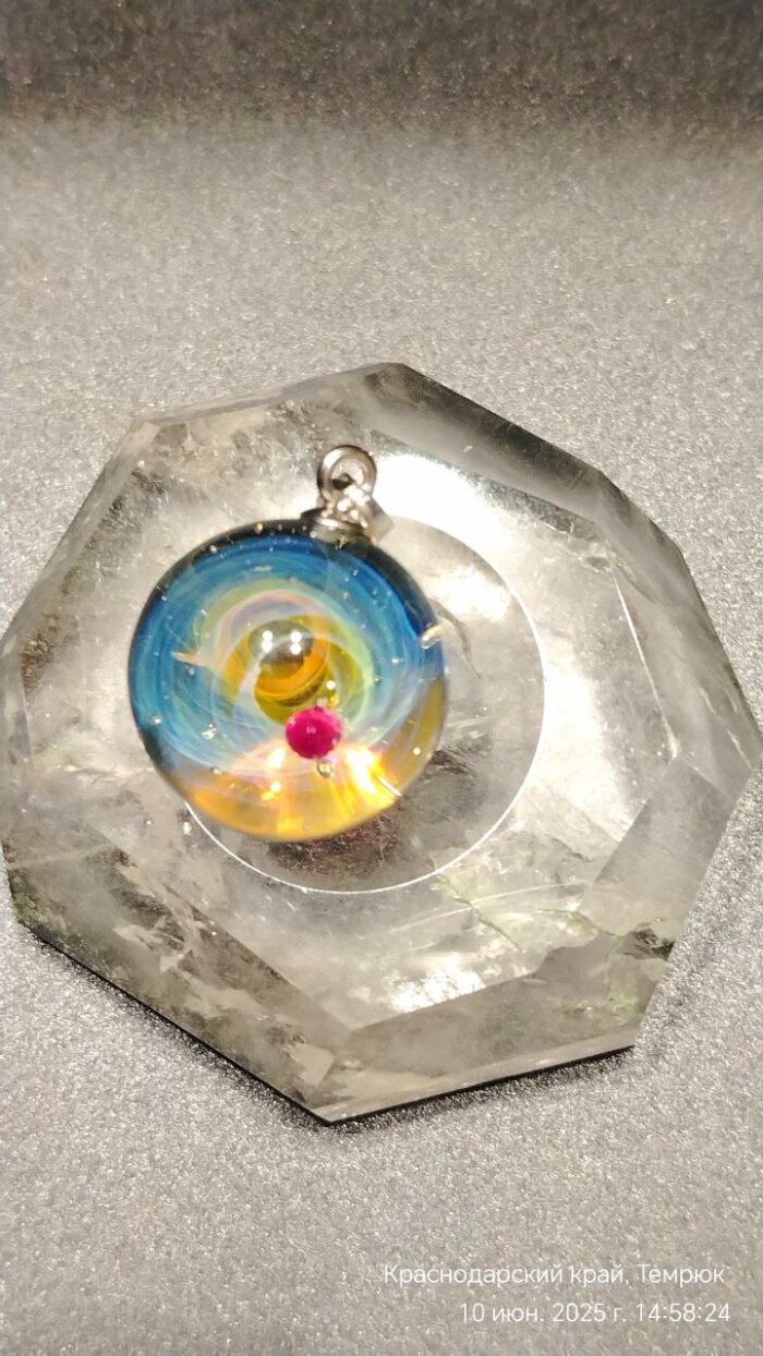 Кулон Вселенная Сердце галактики