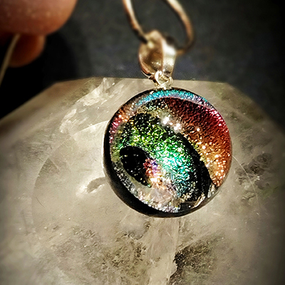 Колье с кулоном Орбита беконечности