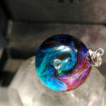 Кулон Вселенная Цирконовая галактика, лэмпворк