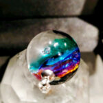 Кулон Вселенная Цирконовая галактика, лэмпворк