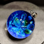 Кулон из муранского стекла, Астральный цветок