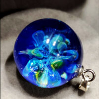 Кулон из муранского стекла, Астральный цветок