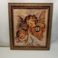 Логотип «Волшебство крестика: Здесь каждый стежок — это чудо.»