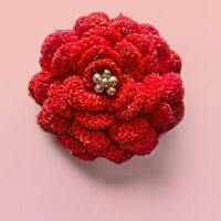 Брошь "Роза"