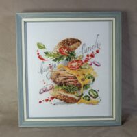 Логотип «Волшебство крестика: Здесь каждый стежок — это чудо.»