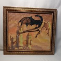 Логотип «Волшебство крестика: Здесь каждый стежок — это чудо.»