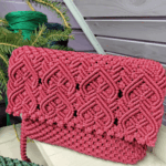 сумка-клатч макраме — изображение 2