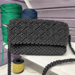 сумка-клатч макраме — изображение 4