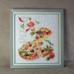 Логотип «Волшебство крестика: Здесь каждый стежок — это чудо.»