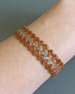 Браслет. Скарапея - украшения ручной работы из кристаллов и бисера.