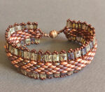 Браслет. Скарапея - украшения ручной работы из кристаллов и бисера.