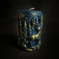 Свеча "Олень в лесу"