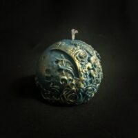 Свеча "Луна и цветы"