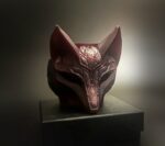 Кашпо-подставка в форме лисы "Багряный зверь"