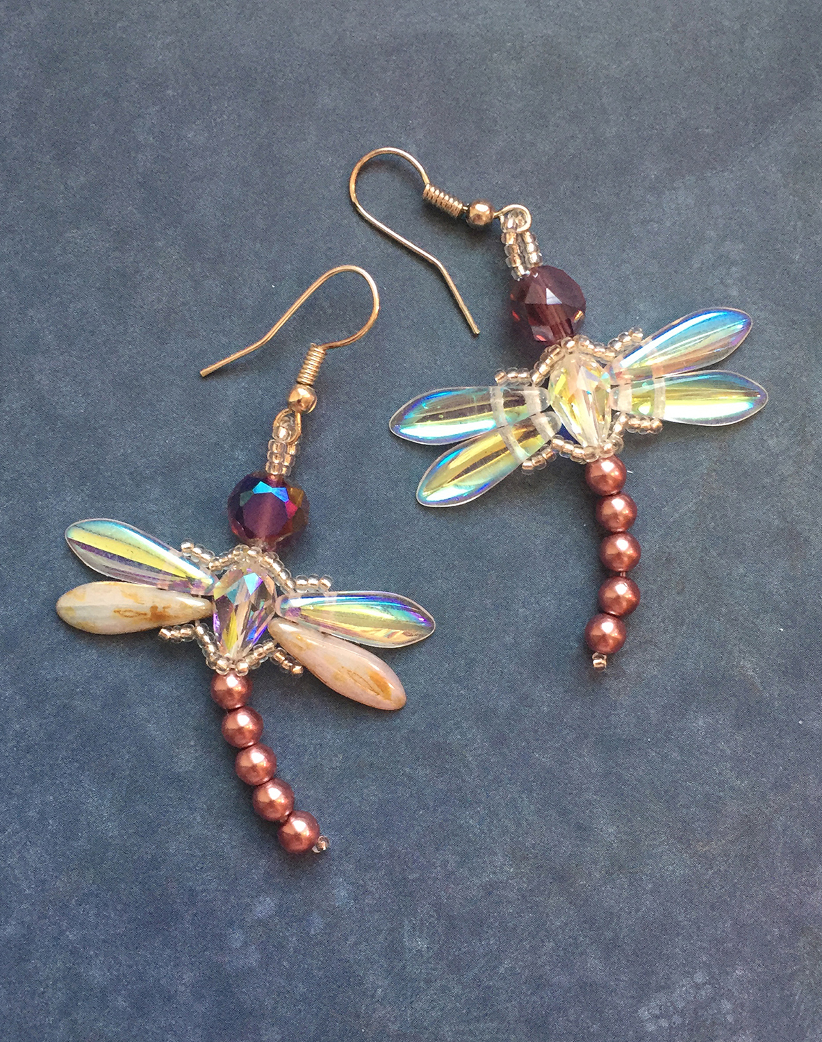 Серьги. Скарапея - украшения ручной работы из кристаллов и бисера.