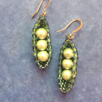 Серьги. Скарапея - украшения ручной работы из кристаллов и бисера.