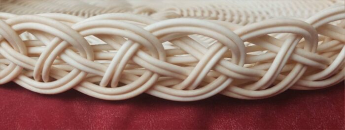 Клош с блюдом плетёный — изображение 4