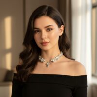 "Танец кристаллов " чокер