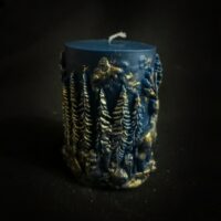 Свеча "Олень в лесу"