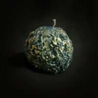 Свеча "Луна и цветы"